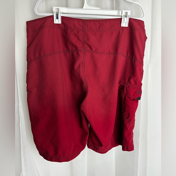 Hurley men’s board, shorts, size 38 Red - Picture 5 of 7
